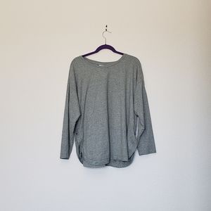 Warm long sleeve green shirt